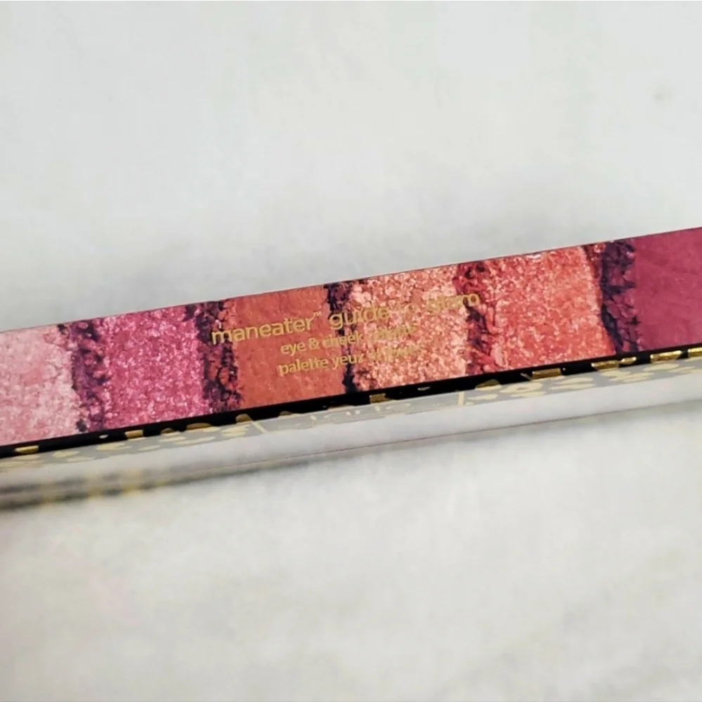 NIB Tarte Maneater Guide to Glam Eye & Cheek Palette - Picture 4 of 14